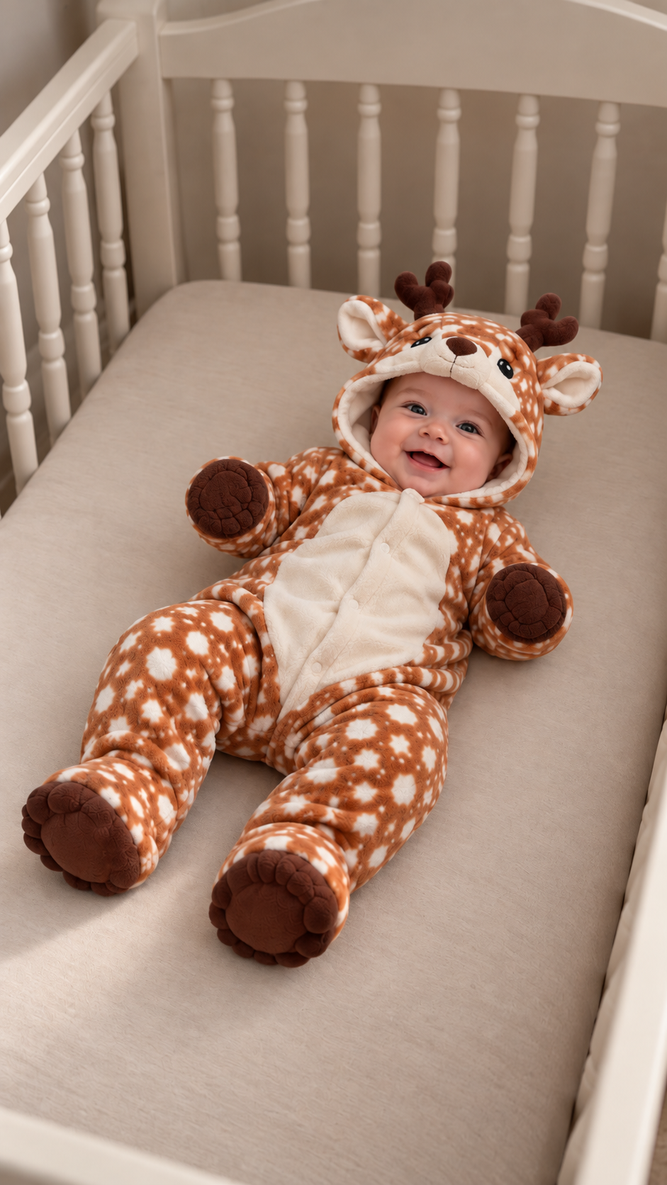 Baby Reindeer Onesie Jumper