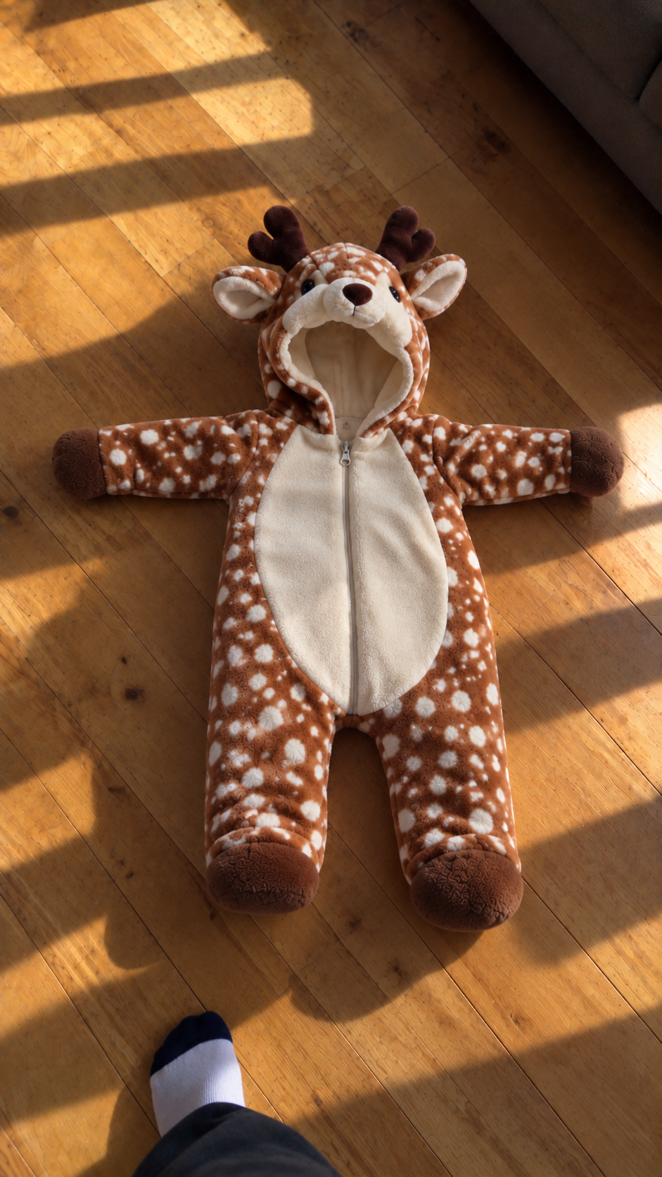 Baby Reindeer Onesie Jumper